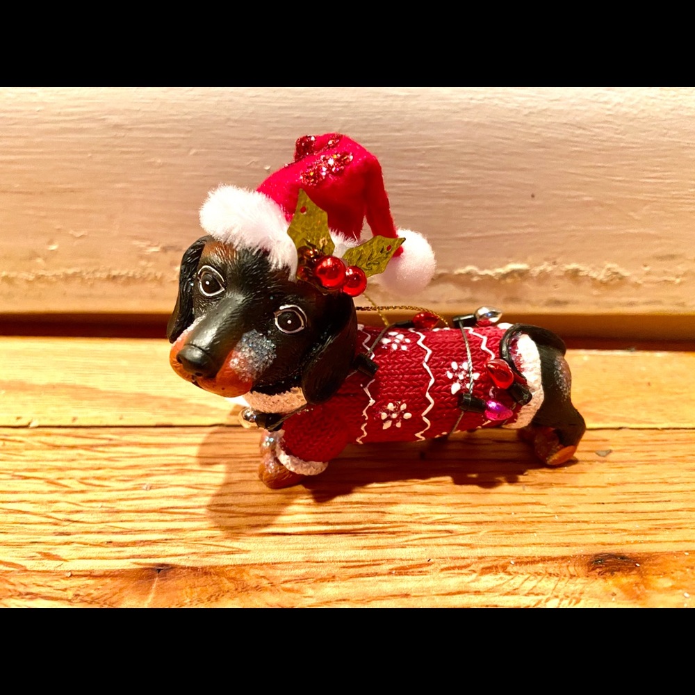 Dachshund ornament